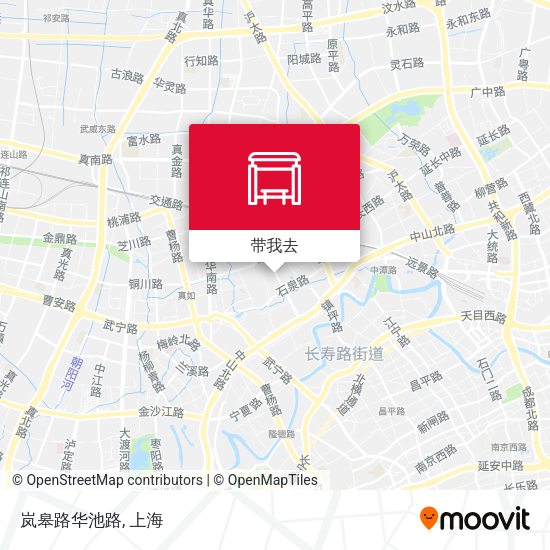 岚皋路华池路地图