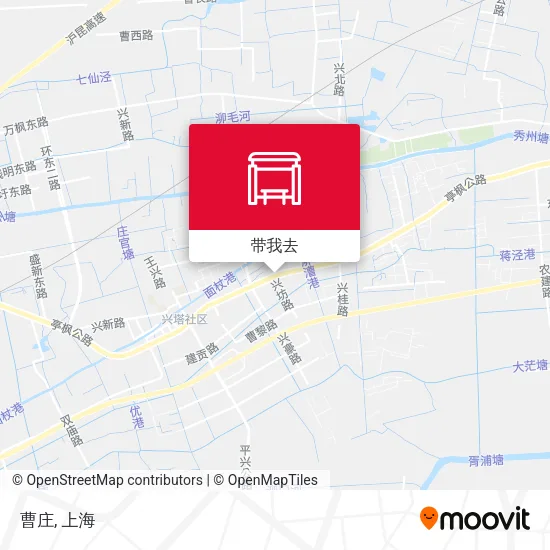 曹庄地图