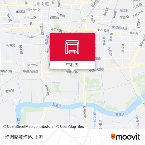 塔闵路黄塔路地图