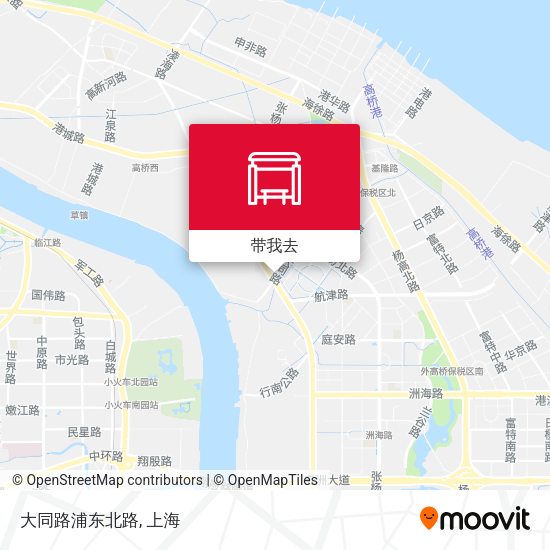 大同路浦东北路地图