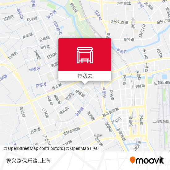 繁兴路保乐路地图