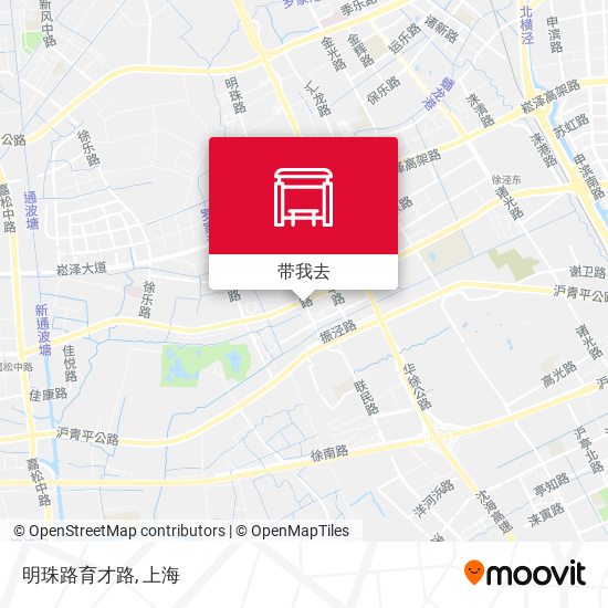 明珠路育才路地图