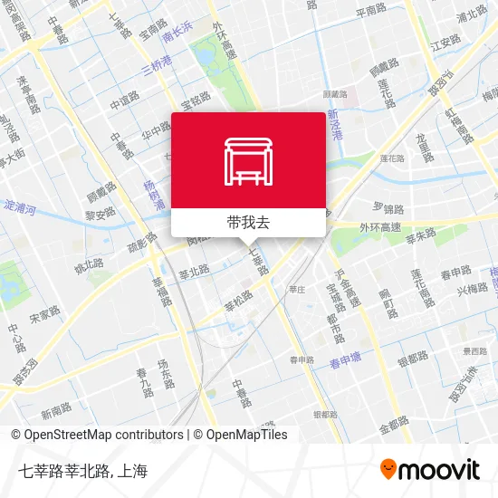 七莘路莘北路地图