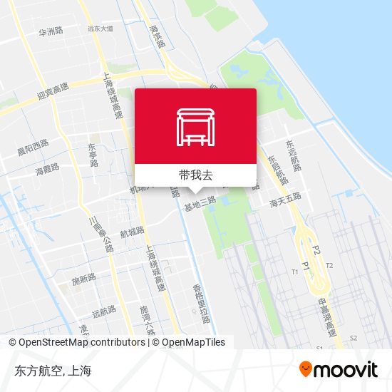 东方航空地图