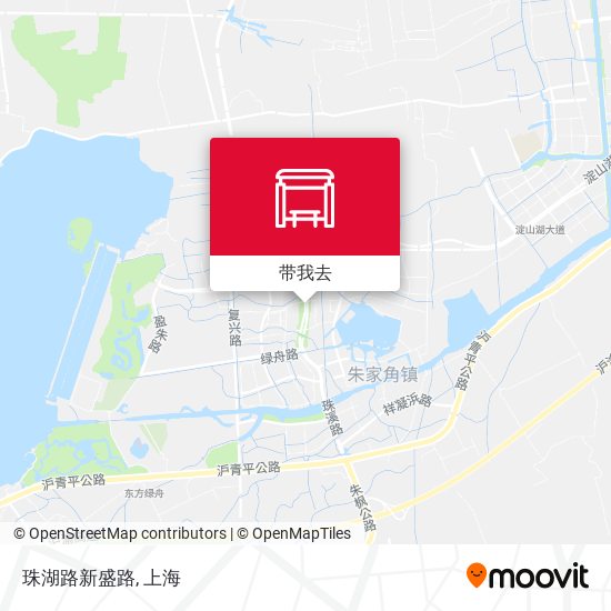珠湖路新盛路地图