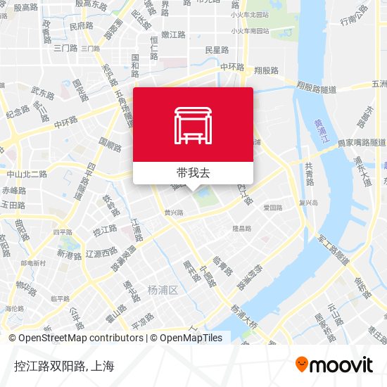 控江路双阳路地图