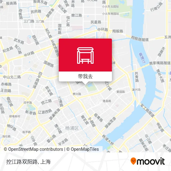 控江路双阳路地图