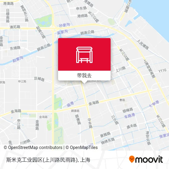 斯米克工业园区(上川路民雨路)地图