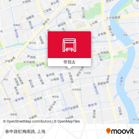 春申路虹梅南路地图