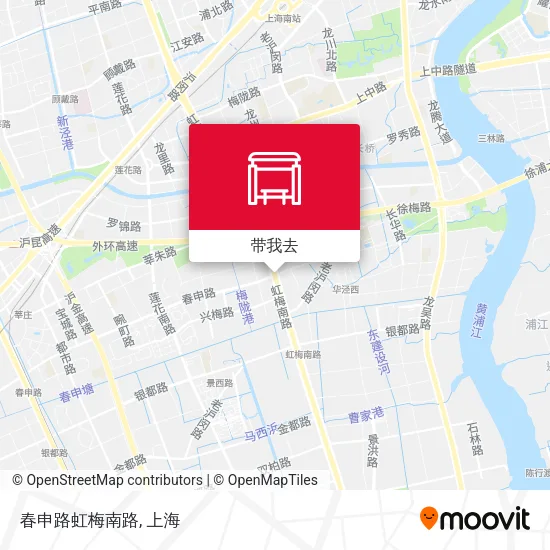 春申路虹梅南路地图