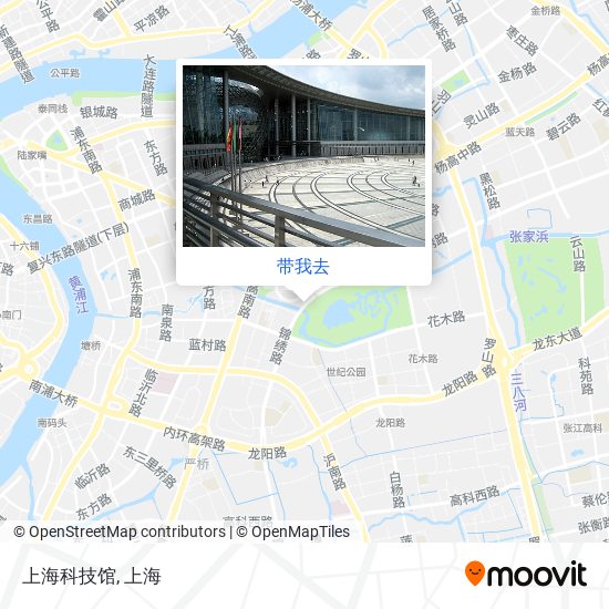 上海科技馆地图
