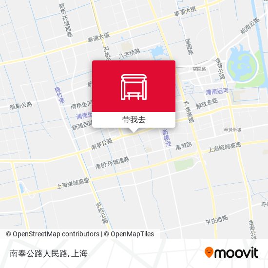 南奉公路人民路地图