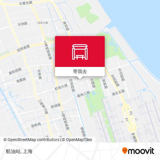 航油站地图