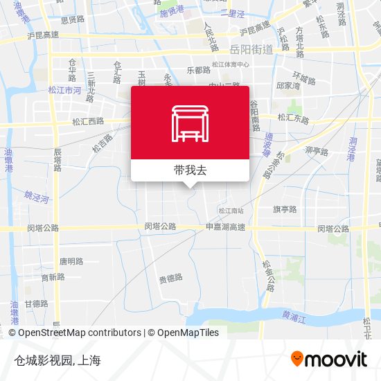 仓城影视园地图