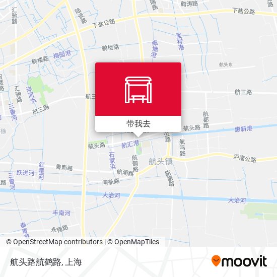 航头路航鹤路地图