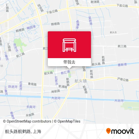 航头路航鹤路地图