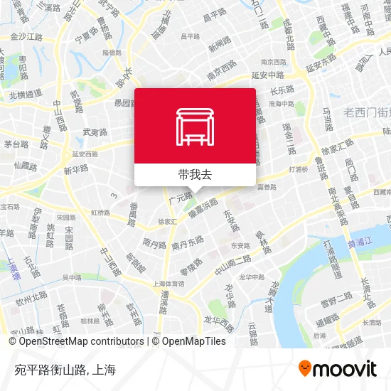宛平路衡山路地图