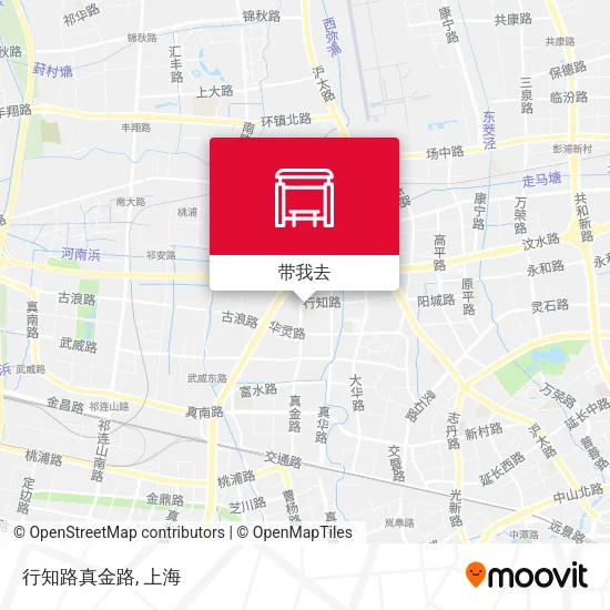 行知路真金路地图