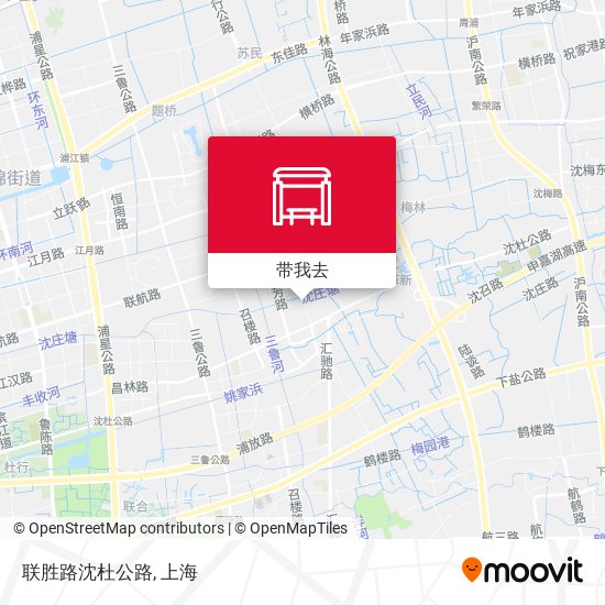 联胜路沈杜公路地图