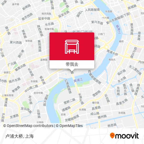 卢浦大桥地图