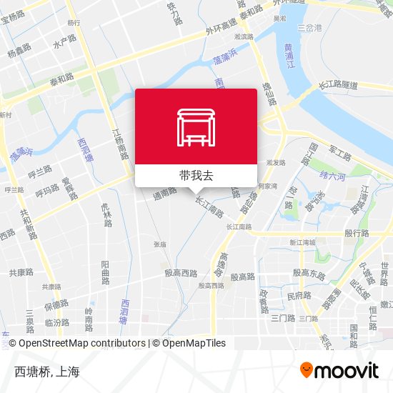 西塘桥地图