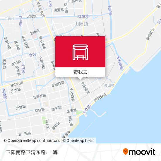 卫阳南路卫清东路地图
