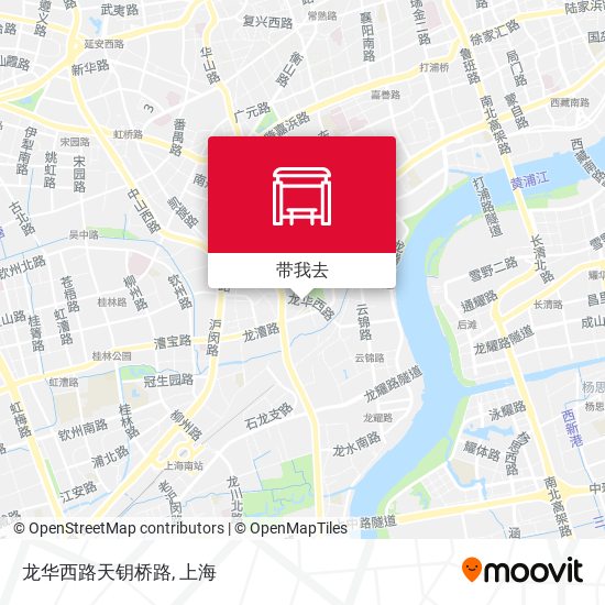 龙华西路天钥桥路地图