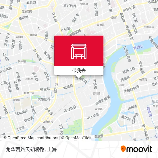 龙华西路天钥桥路地图