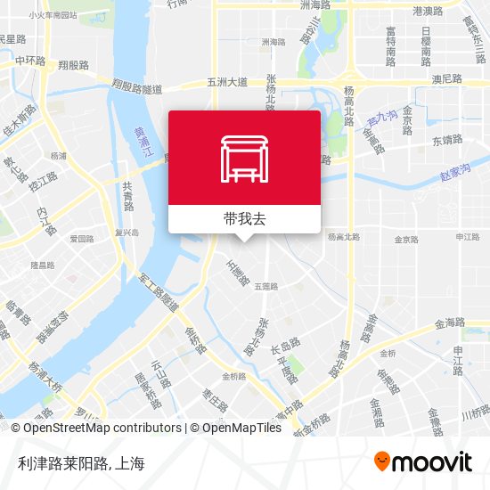 利津路莱阳路地图