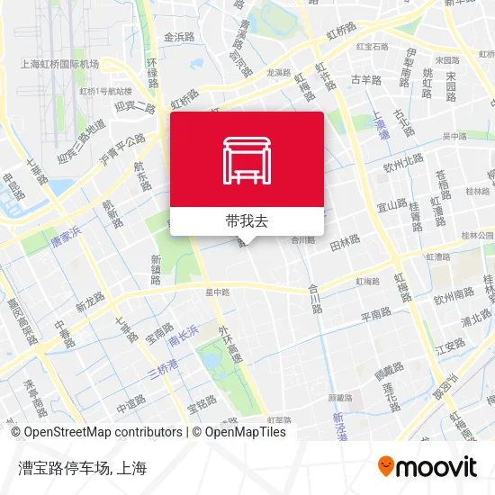 漕宝路停车场地图