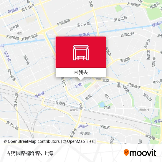 古猗园路德华路地图