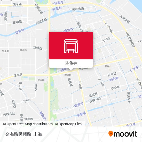 金海路民耀路地图