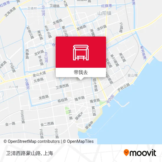 卫清西路蒙山路地图