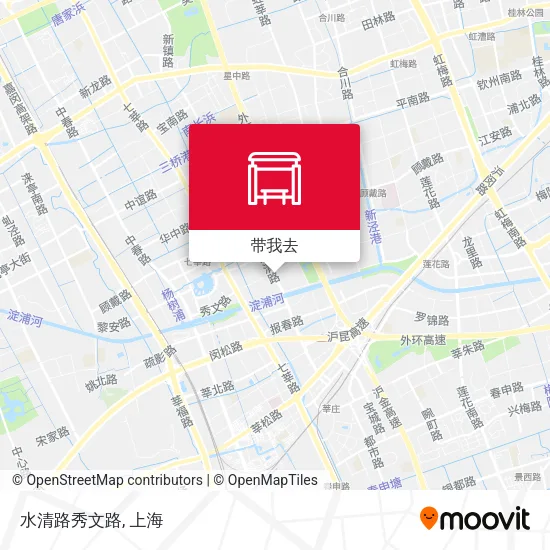 水清路秀文路地图