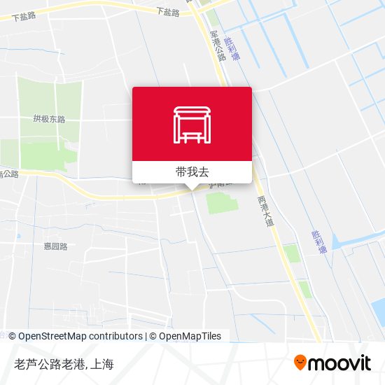 老芦公路老港地图