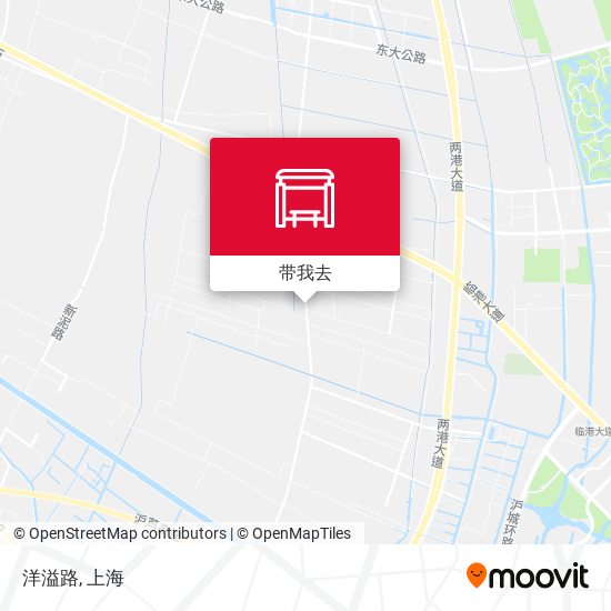 洋溢路地图