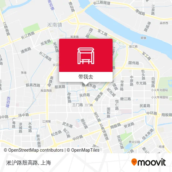 淞沪路殷高路地图