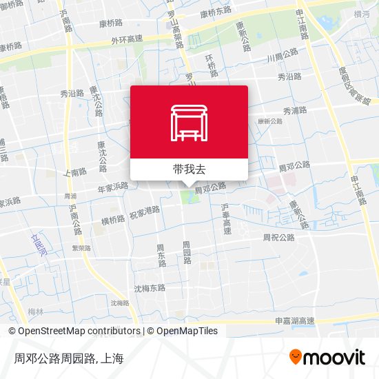 周邓公路周园路地图