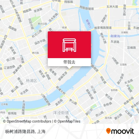 杨树浦路隆昌路地图