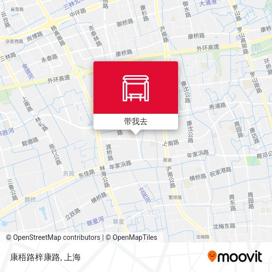 康梧路梓康路地图