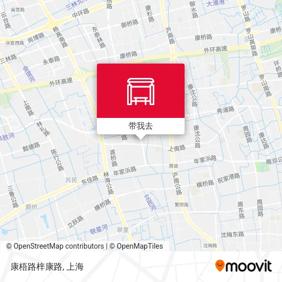 康梧路梓康路地图