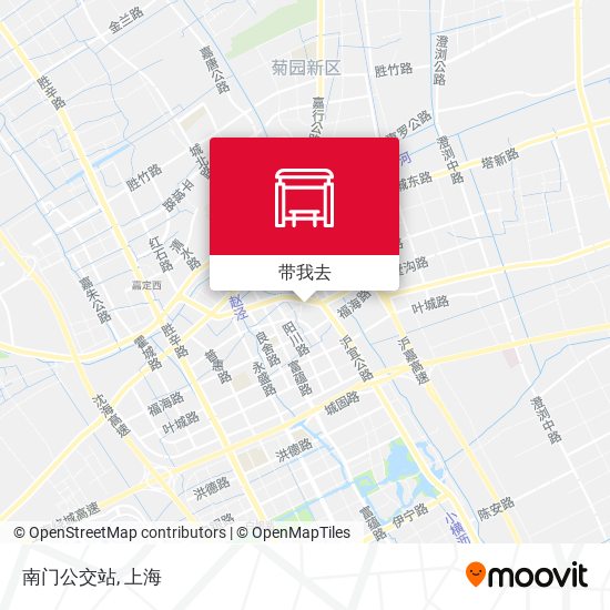 南门公交站地图