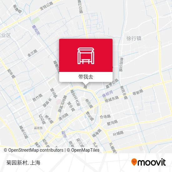 菊园新村地图
