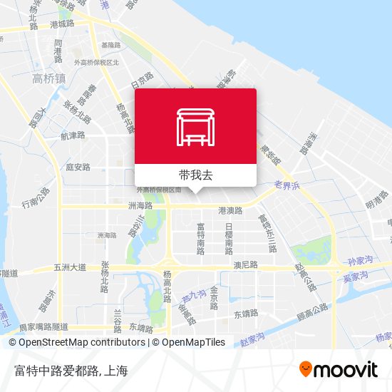 富特中路爱都路地图