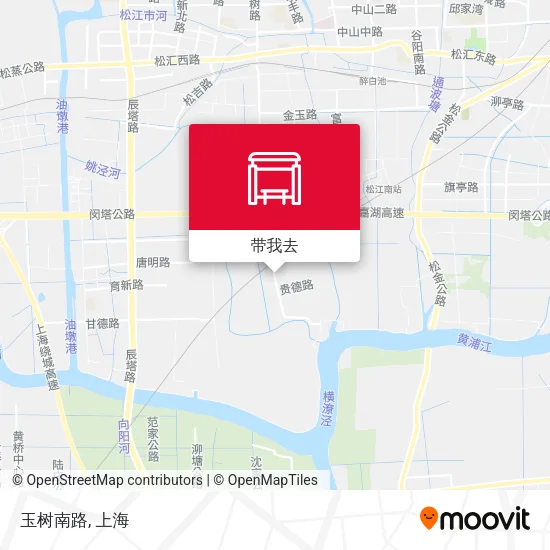 玉树南路地图