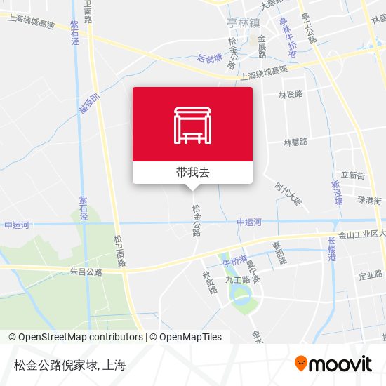 松金公路倪家埭地图