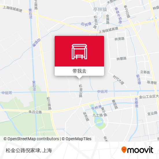 松金公路倪家埭地图