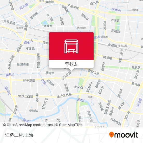 江桥二村地图