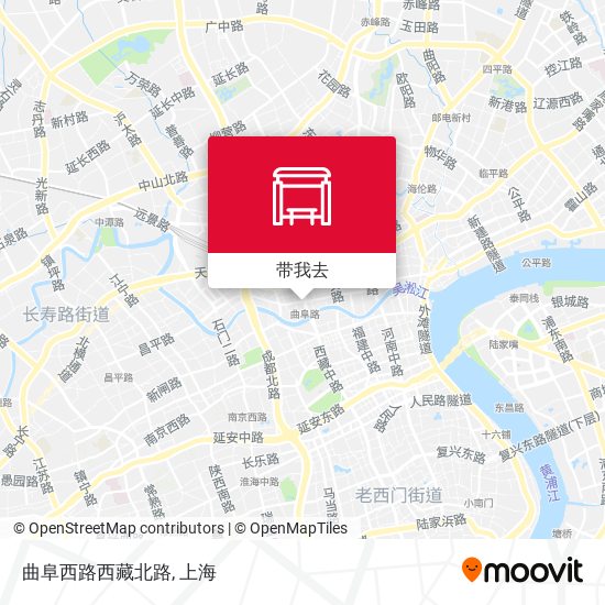 曲阜西路西藏北路地图