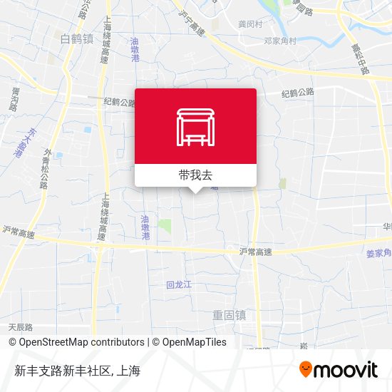 新丰支路新丰社区地图